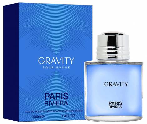 Gravity Herren Parfüm EdT 100 ml Paris Riviera